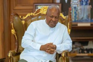 John Dramani MahamatActuel Président du Ghana